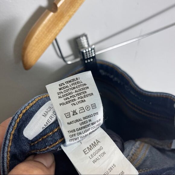 DL 1961 Emma Power Legging Smart Tencel Denim Skinny Jeans Women's Size 26 - Picture 12 of 12